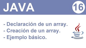 Video #16 - Arreglos en Java