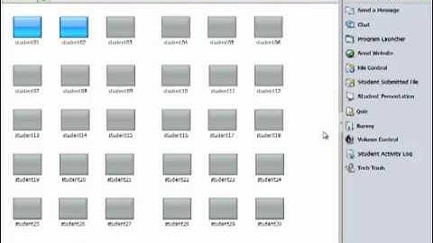 How to Operate the Student Icons
