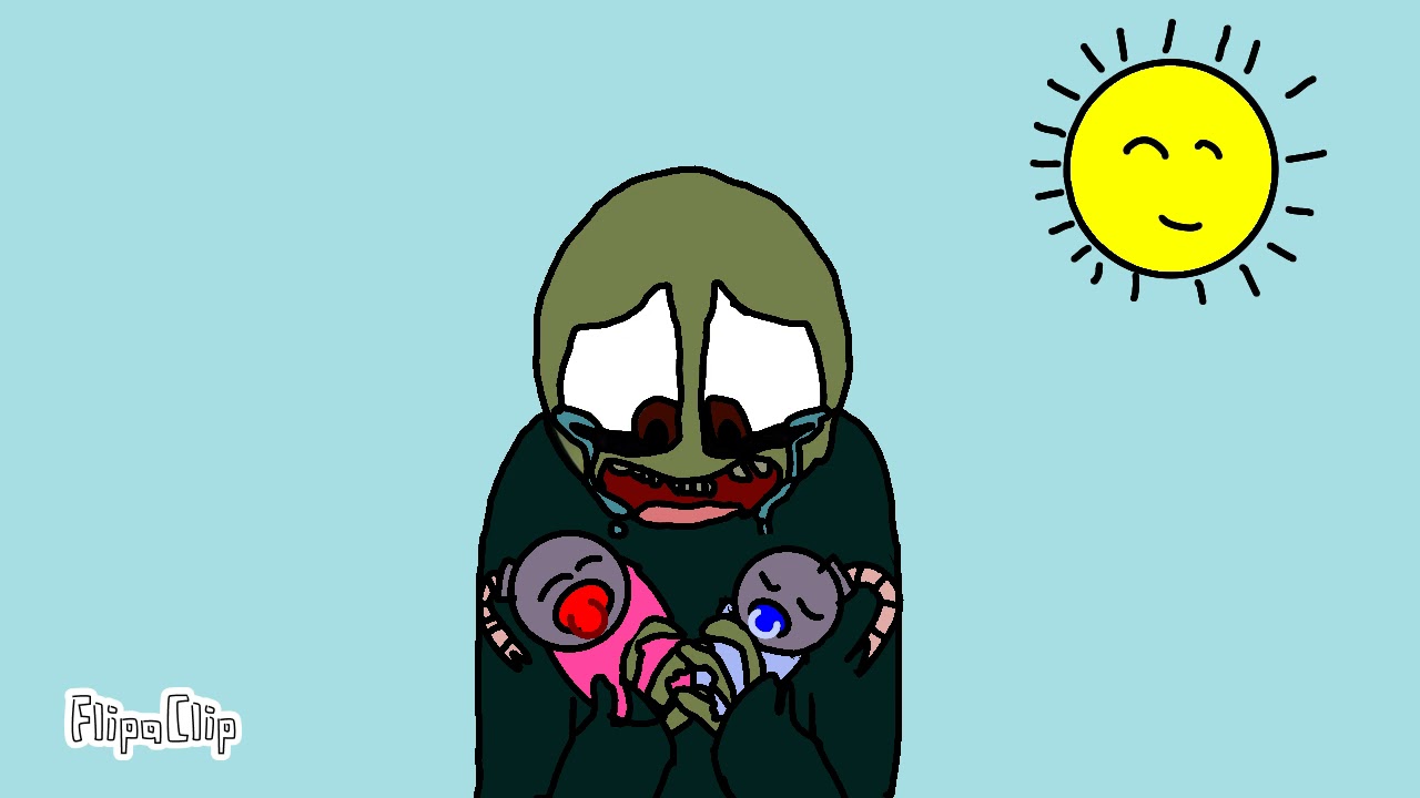 Salad fingers meets whitty’s baby twins YouTube