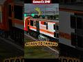 Ready For The Tandav WAP7 ENGINE 🚆 Amrit Bharat ICF COACH IR-MSTS GAMEPLAY 🚇 #shorts #gaming