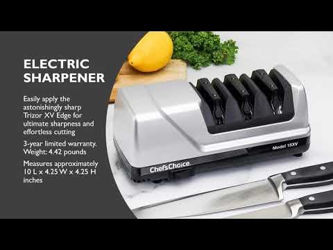 Chef'sChoice Trizor 15XV Knife Sharpener Review (OOPS, DONT GO BACK TO  STAGE 1) 