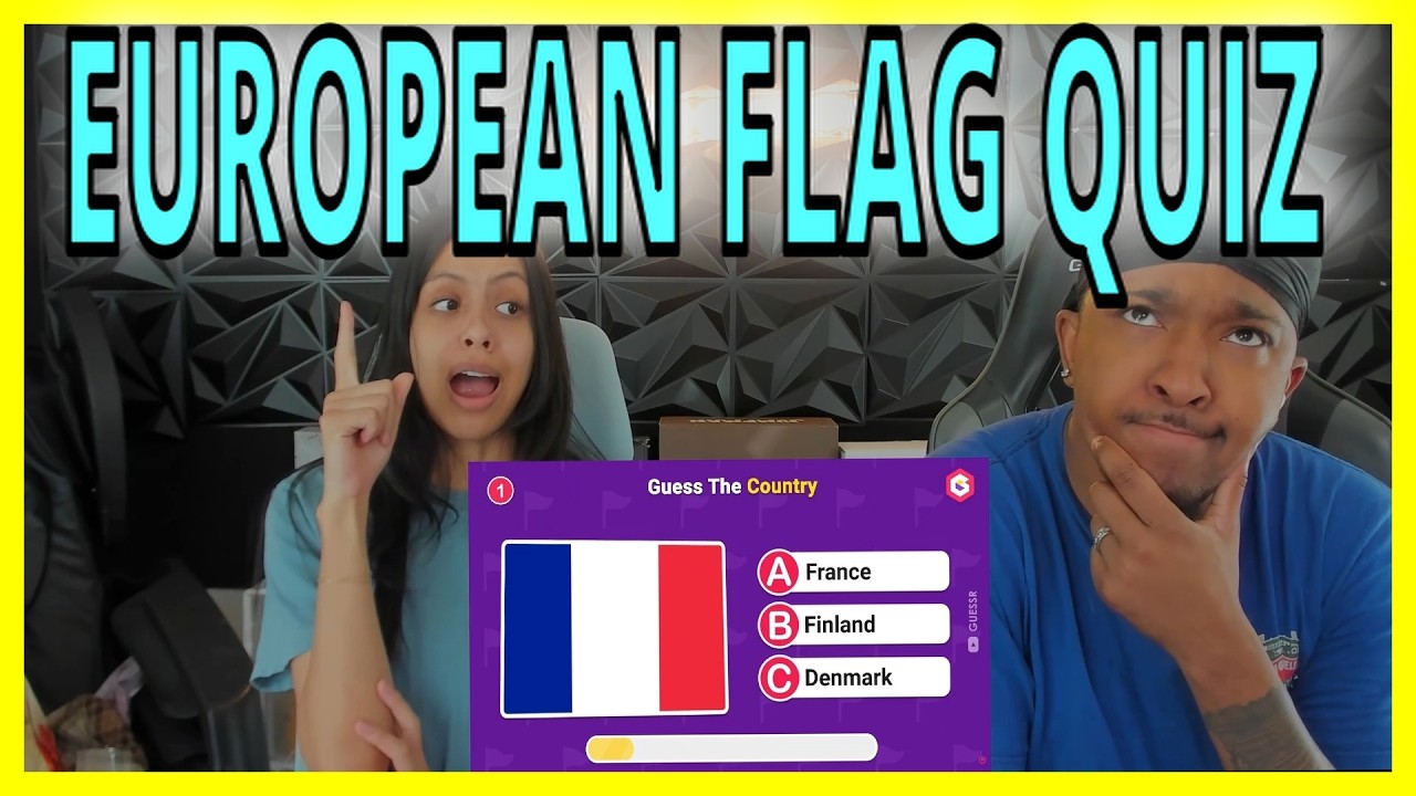 Американцы прошли викторину о европейском флаге.