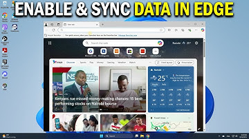 How To Enable and Sync Data on Microsoft Edge Browser - Easy Fix