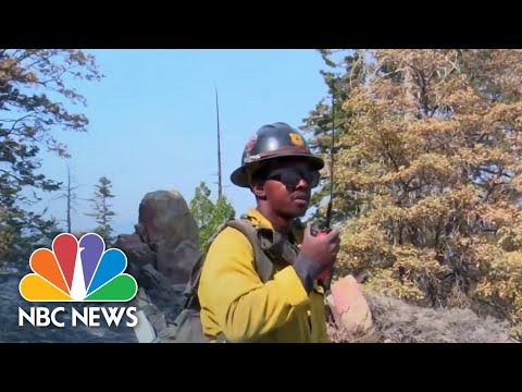 On The Front Lines With Hotshot Seams Fighting Wildfires In The West.