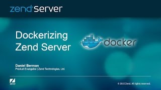 Dockerizing Zend Server
