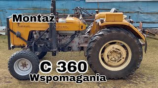 ☆Montaż Wspomagania Ursus C 360 Siłownik Poprzeczny Napęd Z Wału☆@MIZARtv