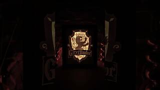 Gryffindor DIY Paper Cut Light Box / Shadowbox #gryffindor #harrypotter