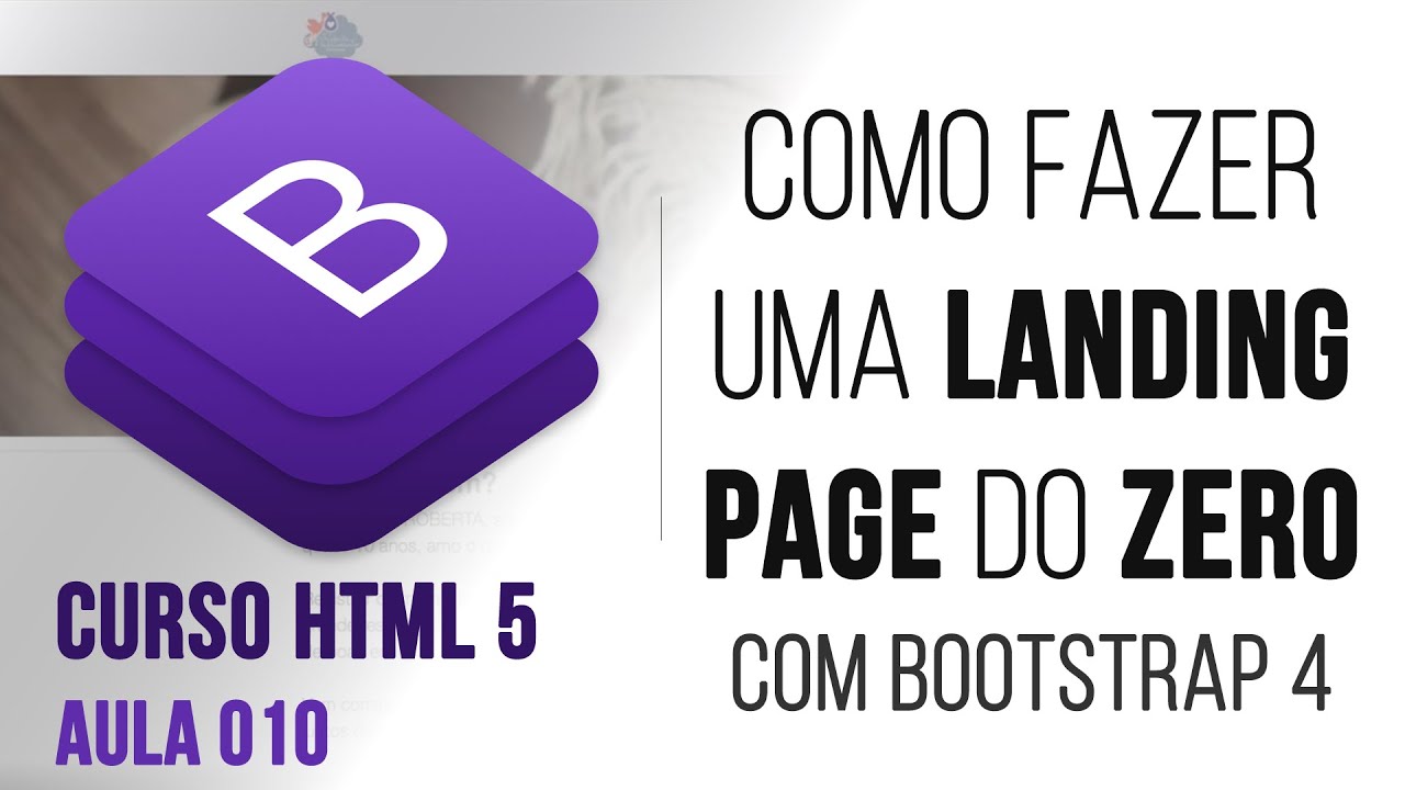 FAÇA UMA LANDING PAGE com BOOTSTRAP DO ZERO - Última aula do curso HTML ...
