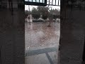 شاهد سقوط البرد بقوة و بحجم كبير في بعض مدن المملكة