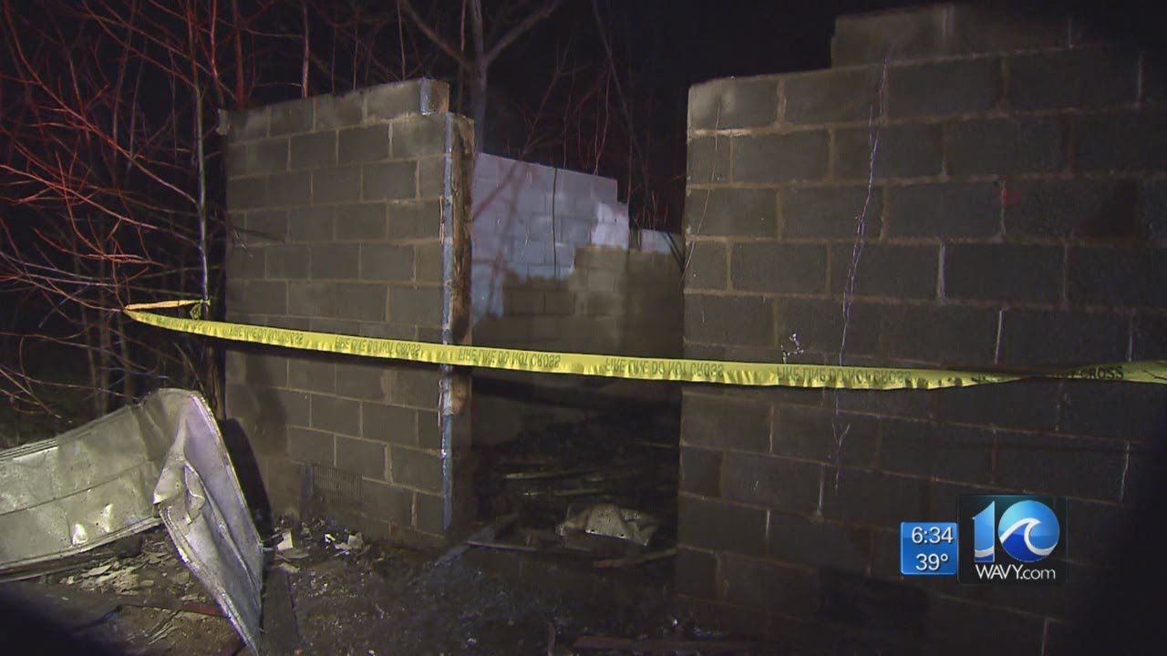 Chesapeake crews battle vacant building fire overnight