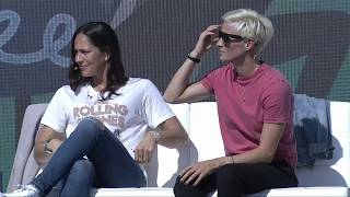 Megan Rapinoe, Sue Bird discuss careers and more at espnW Women + Sports Summit