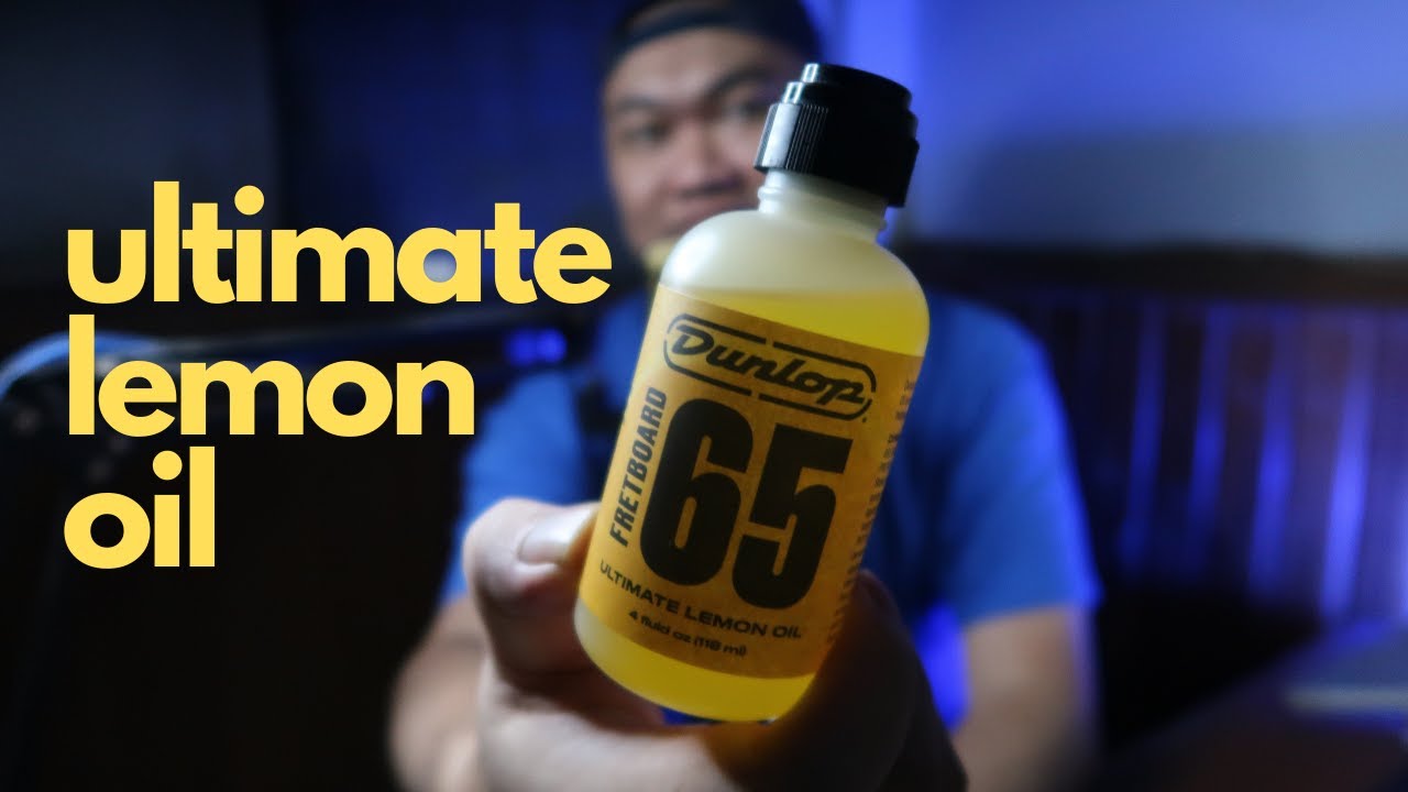 MENGGUNAKAN DUNLOP FRETBOARD 65 ULTIMATE LEMON OIL YouTube