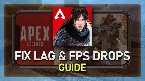 FIX LAG AND FPS DROP IN APEX LEGEND MOBILE | IPHONE XS