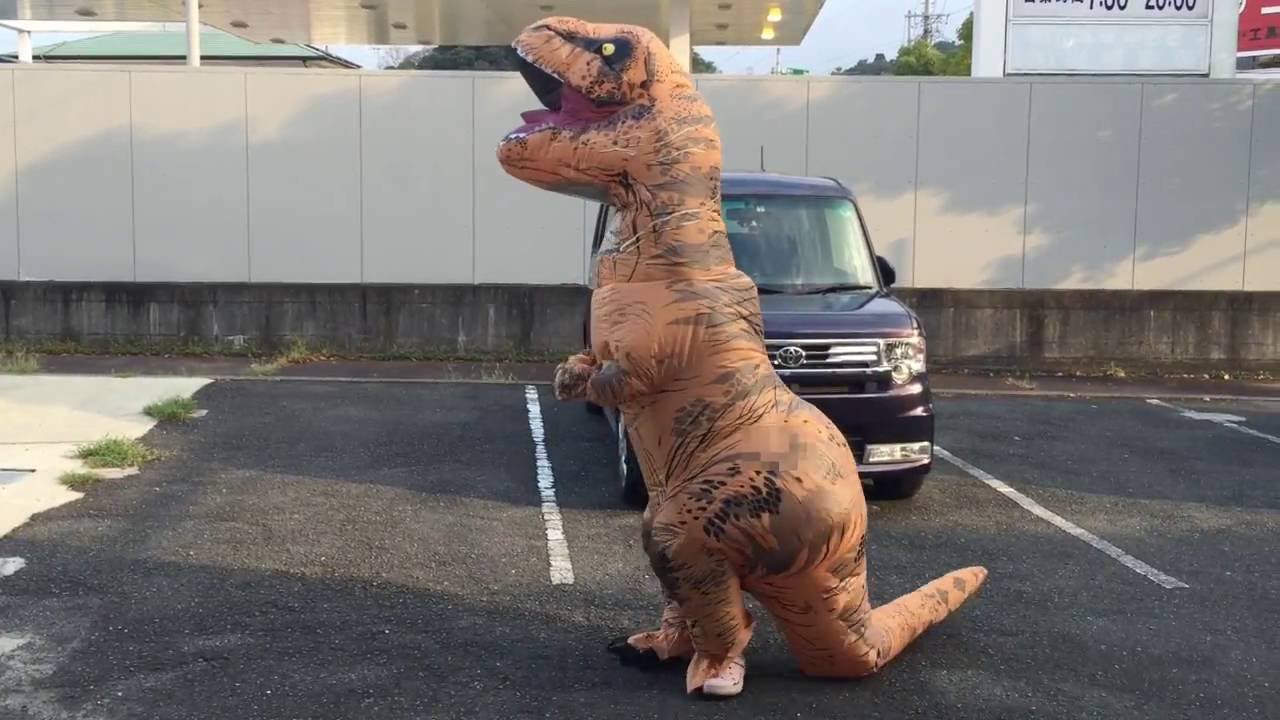 恐竜 動画 ハロウィン衣装 恐竜のコスチューム ティラノサウルスt Rex 恐竜 Jp