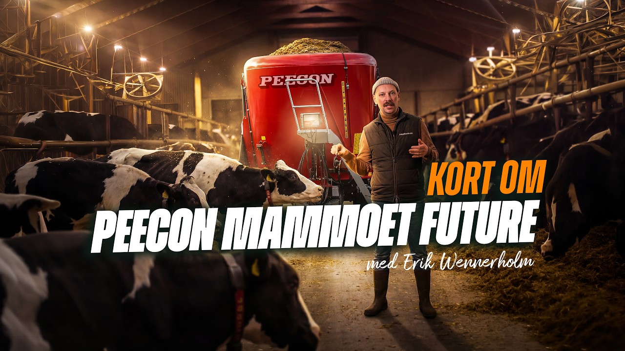 Fodermixer - Peecon MEGA Mammoet Future - från 27 till 70 kubik