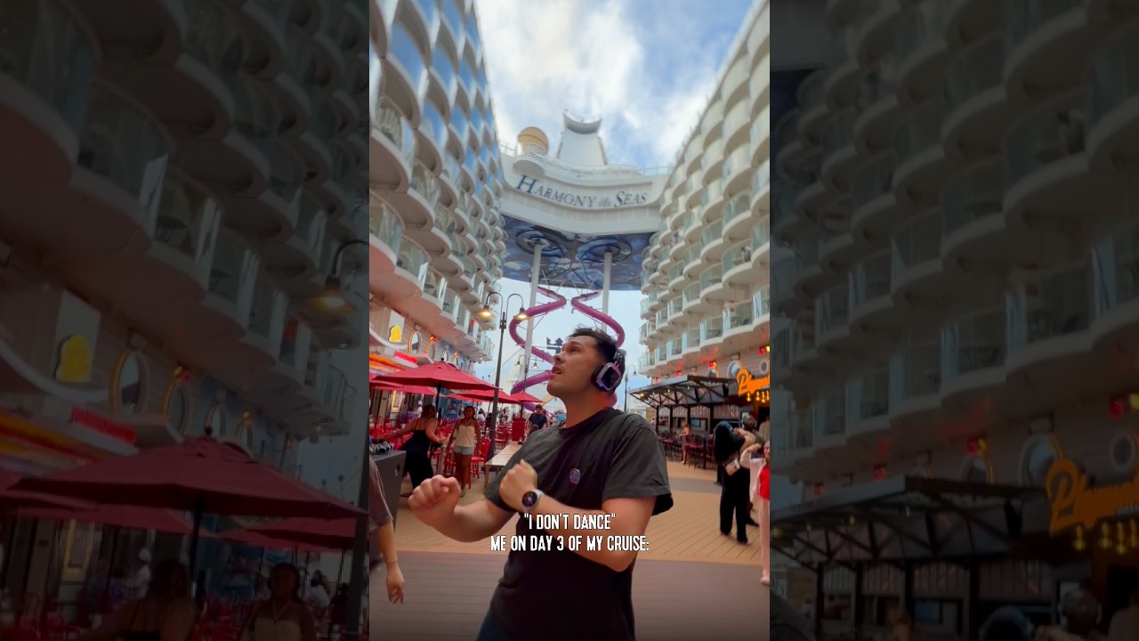 Not responsible for who I become when the silent disco headphones go on 🤷 #cruise #vacation