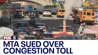 NYC congestion pricing: Residents sue MTA over congestion toll