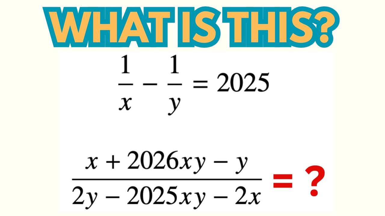 USA 8th Grade Math Problem - Simplifying the expression - YouTube