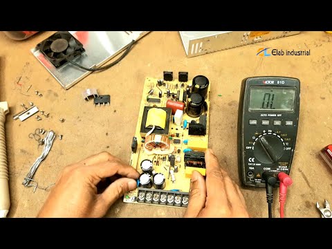 SMPS Power Supply Repair. 24V Power Supply Repair.(Elab Industrial)