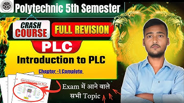 Introduction to PLC||Electrical 5th Semester Crash Course 2025||PLC 2 Crash Course||PLC ONE SHOT