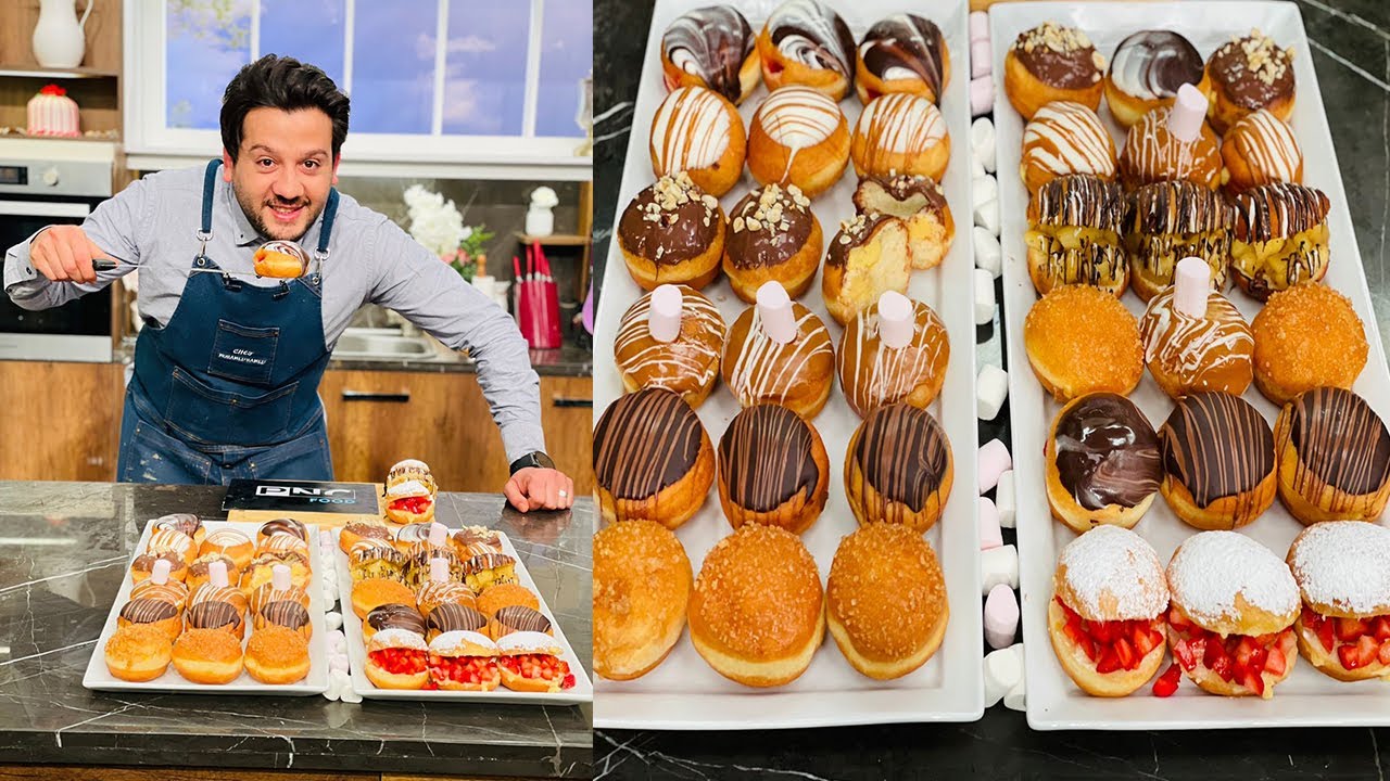 طريقة عمل الدوناتس | المطعم مع الشيف محمد حامد