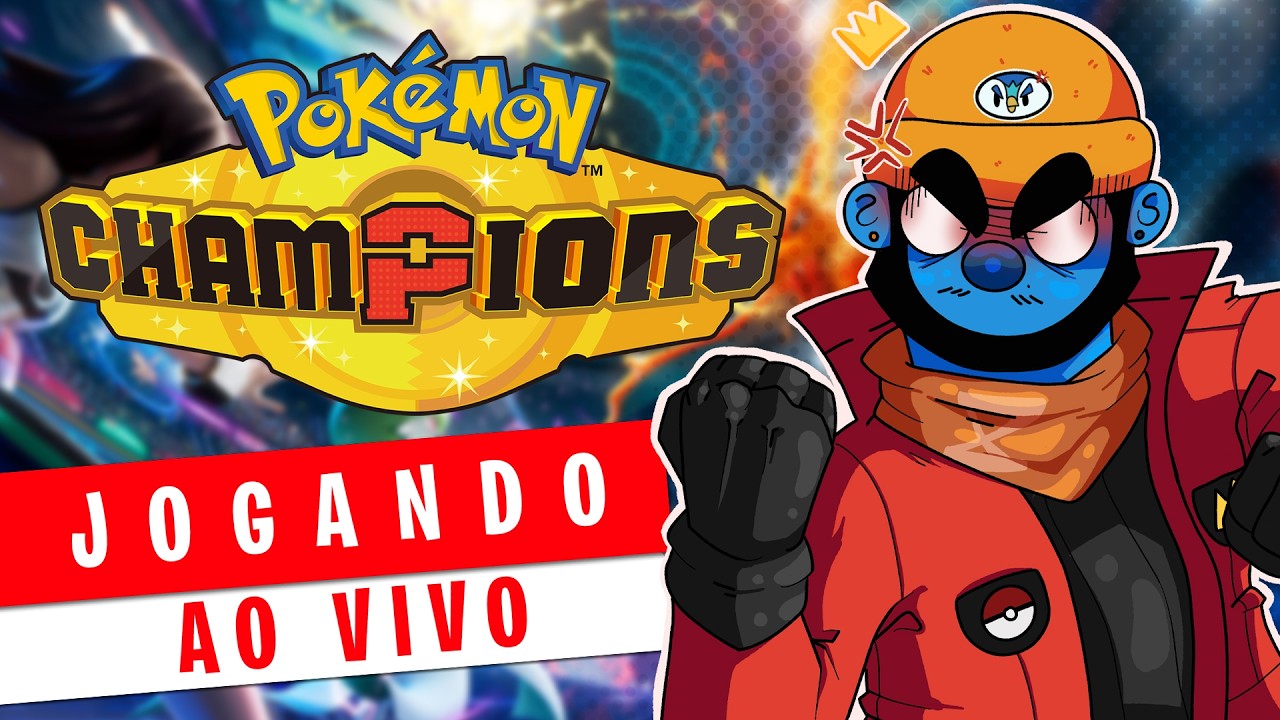 🔴 AO VIVO: POKÉMON CHAMPIONS CHEGOU! - PEGAMOS MASTER!