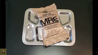 'US MRE Menu 23 Review 🍕 | The Famous Pepperoni Pizza MRE Taste Test!'