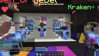 ABSOULTLY DOMINATING THE ARCADE ON MINECADIA FACTIONS!