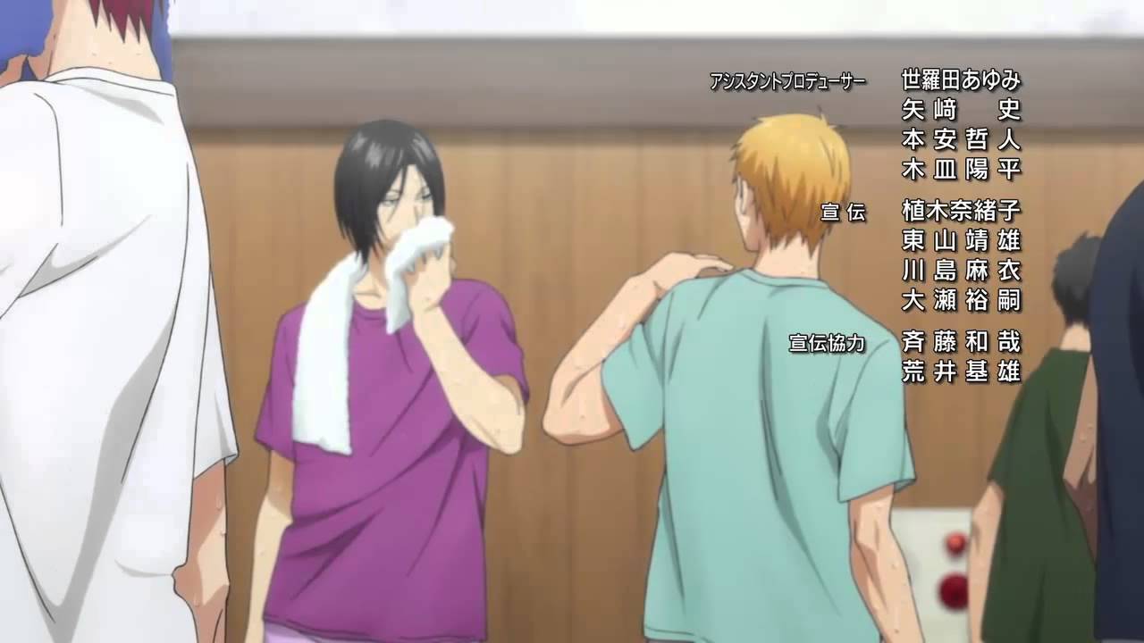 Kuroko no Basket 3rd Season ED3 - TV RAW - Chorus Excerpt