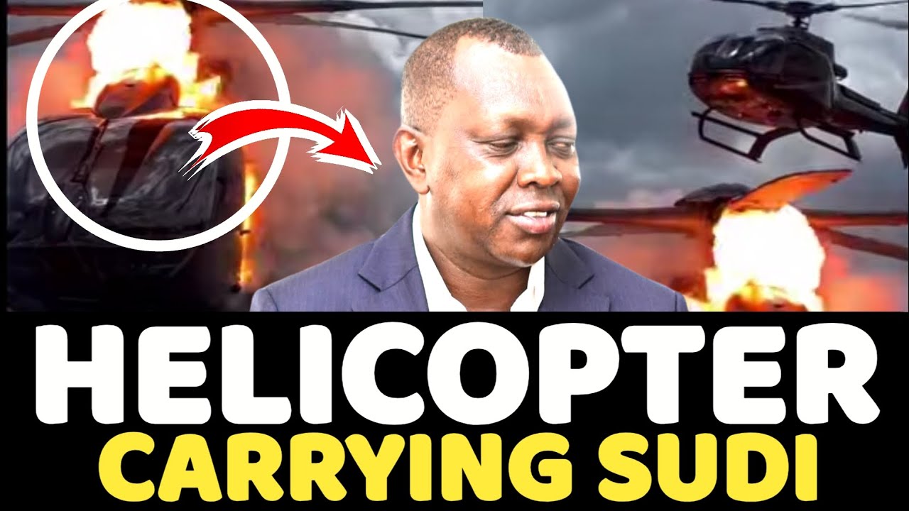 🔥Срочные новости! Вертолёт с Суди и другими депутатами на борту загорелся в Кабарнете!