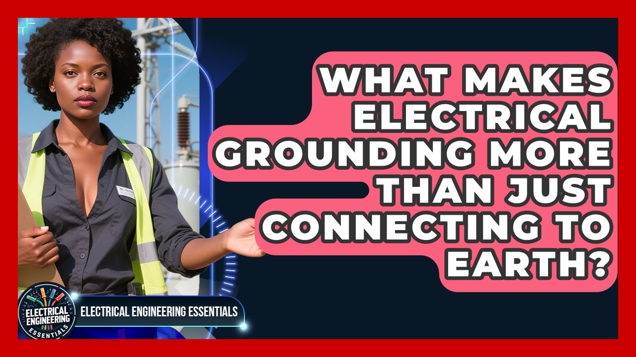 What Makes Electrical Grounding More Than Just Connecting To Earth?