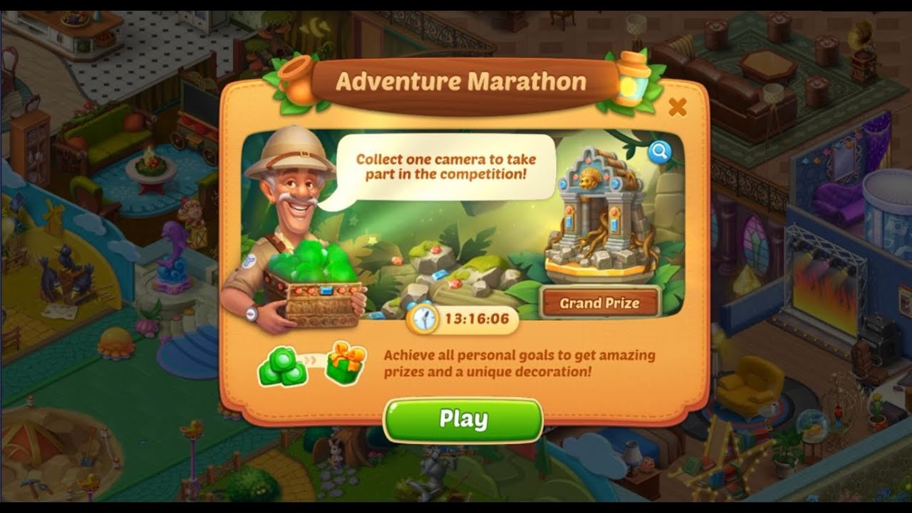 Homescapes Adventure Marathon Season | Gameplay Walkthrough 🏠