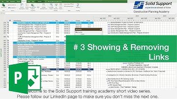 Showing & Removing Links - MSP quick tip # 3