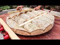 Woodworking Ideas Perfect For Woodworking Projects Easily From Dry Tree Stump - DIY Wooden Furniture