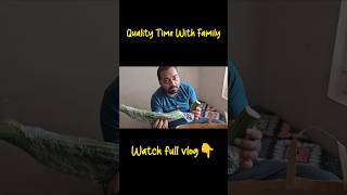 Husband Helping Me in Daily Routine 🍱 | Mom Life Vlog | Watch Our Full Vlog Now! #shortvideo