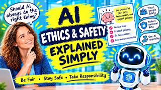 Details AI Ethics & Safety Explained Simply | Bias, Privacy, AI Risks & Responsible AI Update
