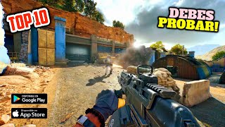 TOP 10 Mejores Juegos De DISPAROS SHOOTER FPS para ANDROID 2025 🔥