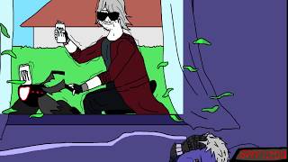 Asmr- Dante Gets Run Over By A Gordon Food Service Truck Reupload