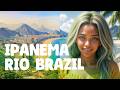 Rio De Janeiro, BRAZIL — Walking Tour IPANEMA (Narrated)【4K】🇧🇷