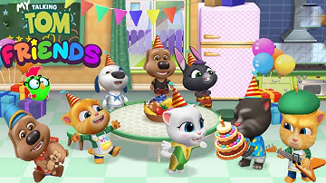 My Talking Tom Friends by ( Outfit 7 ) Adroid, iOS Gameplay Walkthrough Part 12