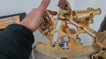 Use of Sextant to calculate height or horizontal length of an accessible or inaccessible object
