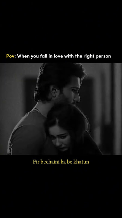 when you fall in love with the right person #foryoupageofficiall  #lovestory #ishq #couplegoals