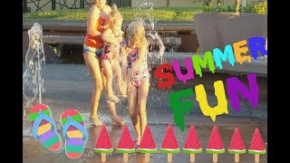 SPLASH PAD FUN!!