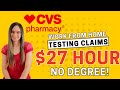 CVS Hiring Up To $27 Hour Work From Home Reviewing &amp; Testing Claims | No Degree Needed | USA