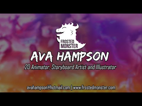 Ava Hampson // Frosted Monster - Animation Reel
