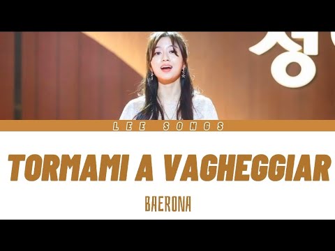 Tornami A Vagheggiar - Baerona lyrics