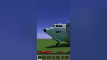 Amazing Minecraft Plane mod #minecraft #mcyt All JOKES