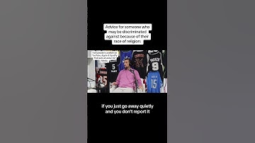 Advice for anyone facing discrimination! #shorts #racism #stereotypes #discrimination