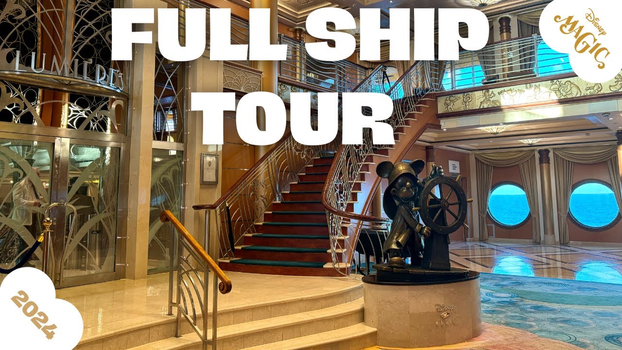 Aboard Disney's OLDEST Cruise Ship✨ Disney Magic Full Ship Tour & REVIEW [WATCH This Before Booking]