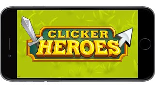 Phone Friday: Clicker Heroes (App Game) screenshot 1